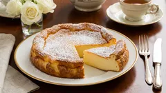 Cremig, leicht, schnittfest: Joghurtkuchen ohne Mehl, der nach dem Kühlen richtig gut wird